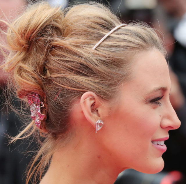 broche de cabelo de blake lively