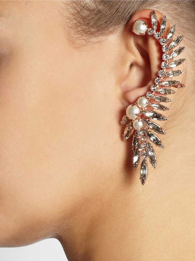 Ear cuff febre e tendencia brinco da moda