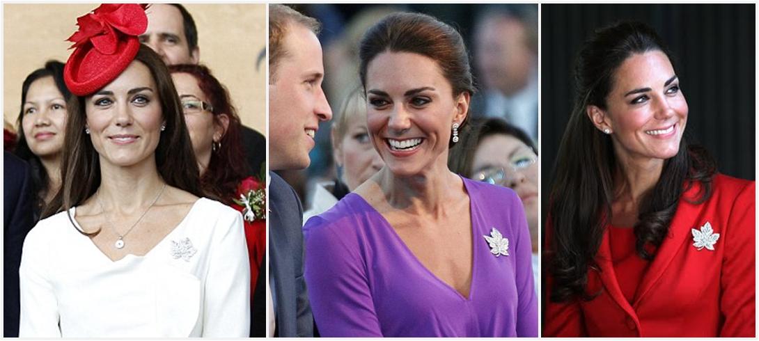 kate middleton broches