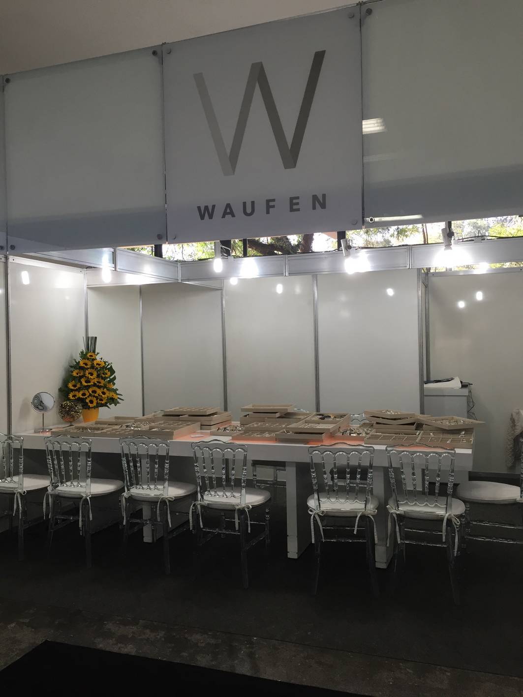 Stand da Waufen na Feira FA São Paulo em agosto