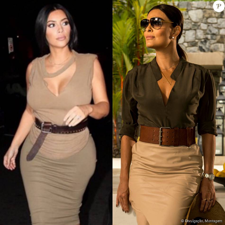 Estilo de Carolina Castilho e Kim Kardashian