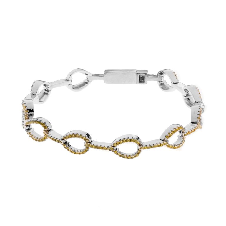 pulseira semi joias finas micro zirconia Lacey