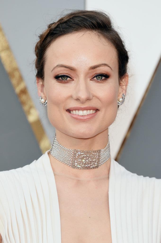 ear cuff diamantes perola Olivia Wilde