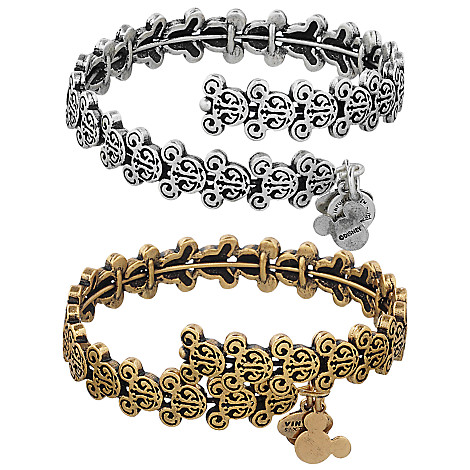 braceletes metal disney semi joias