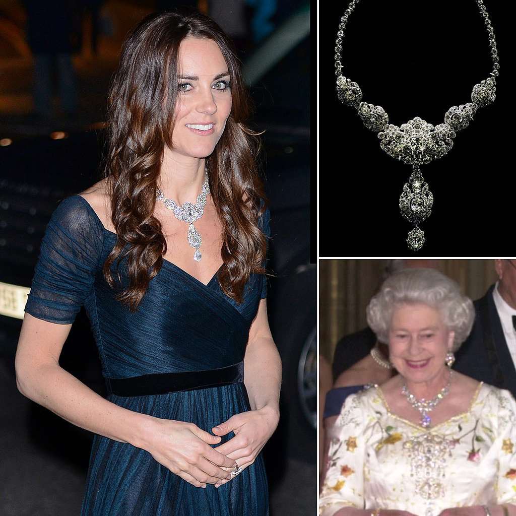 colar diamantes kate middleton