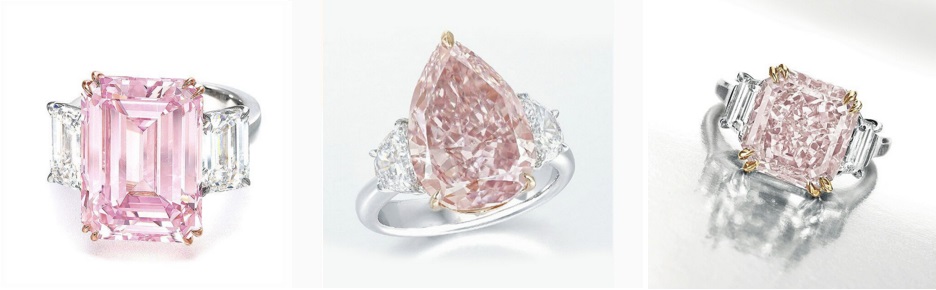 diamantes rosa