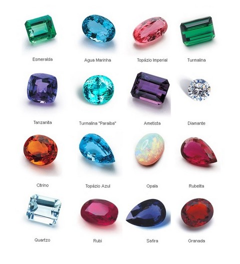 pedras joias
