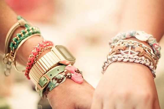 mix de pulseiras