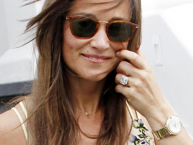 pippa middleton anel solitario de diamante