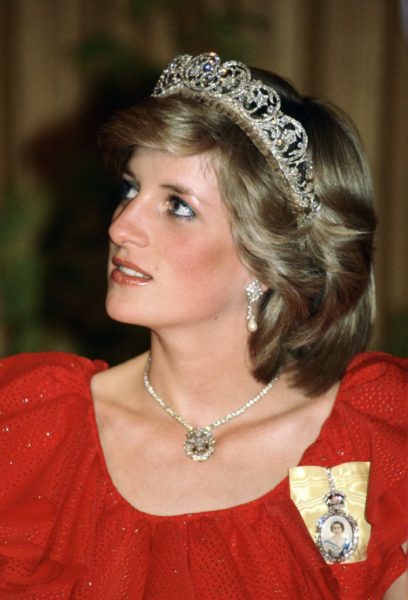 joias da princesa Diana