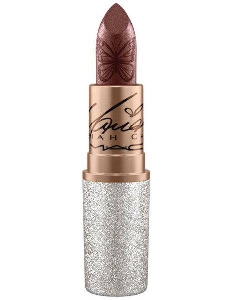 Batom da coleção Mariah Carey X MAC (repare na borboleta na embalagem, símbolo da cantora).