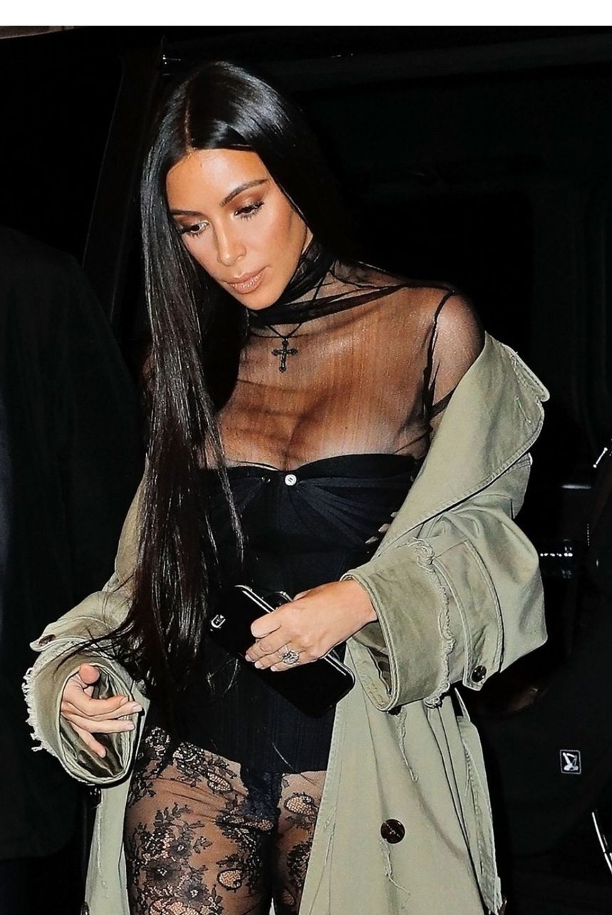 Kim Kardashian Paris 