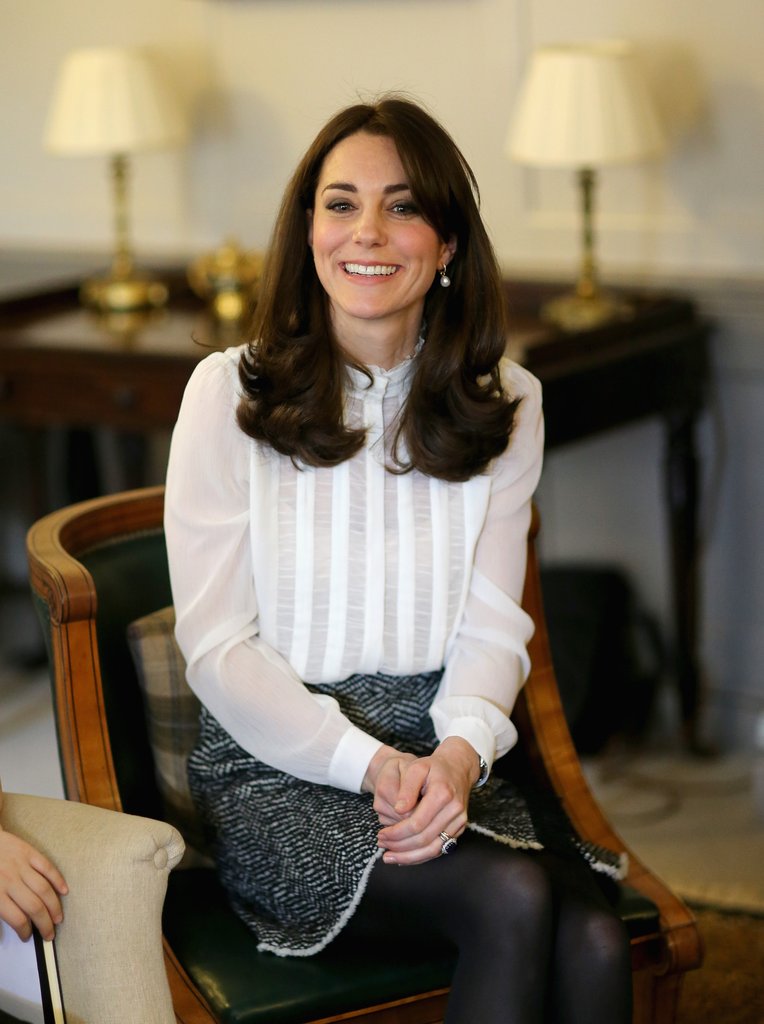 kate middleton brincos de perola