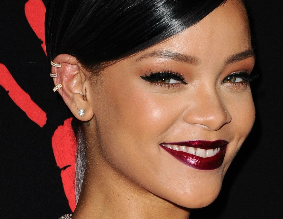 Piercing de pressão para orelha rihanna