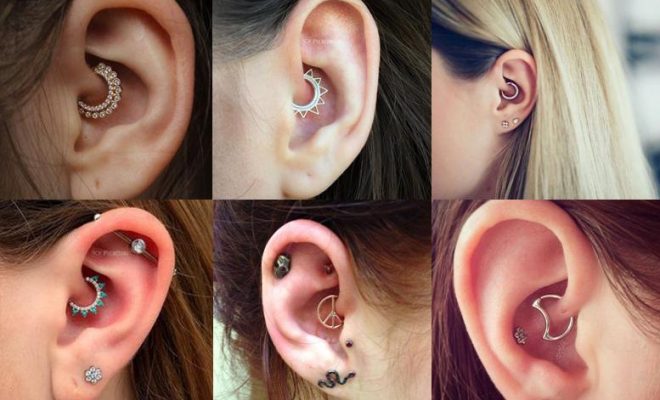 Daith piercings - os pontos dos piercings que supostamente resolvem a enxaqueca