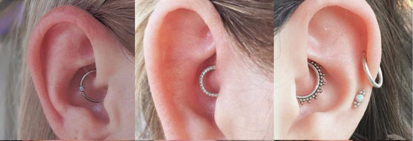 Daith Piercing Modelos