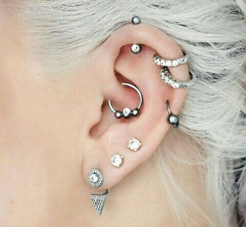 Daith piercing