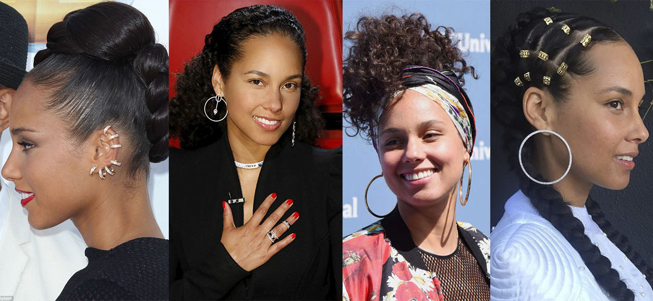 Alicia Keys argolas