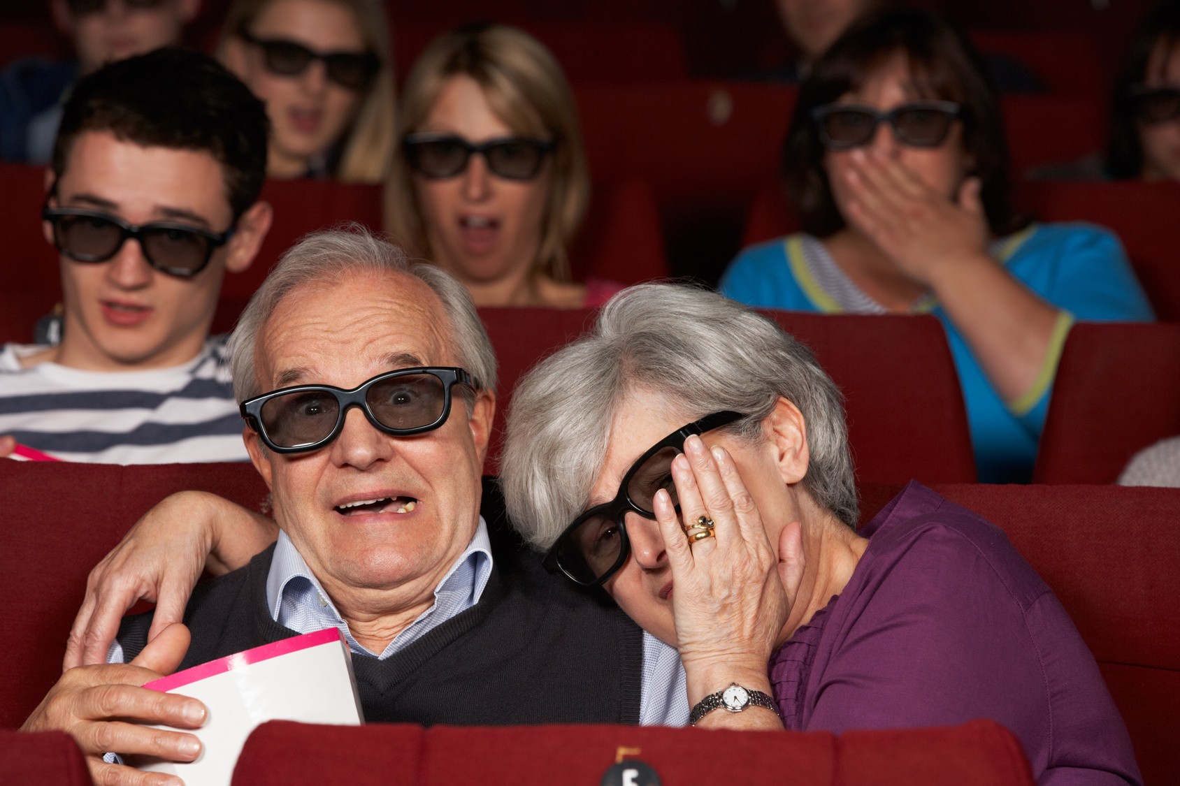 Casal no cinema