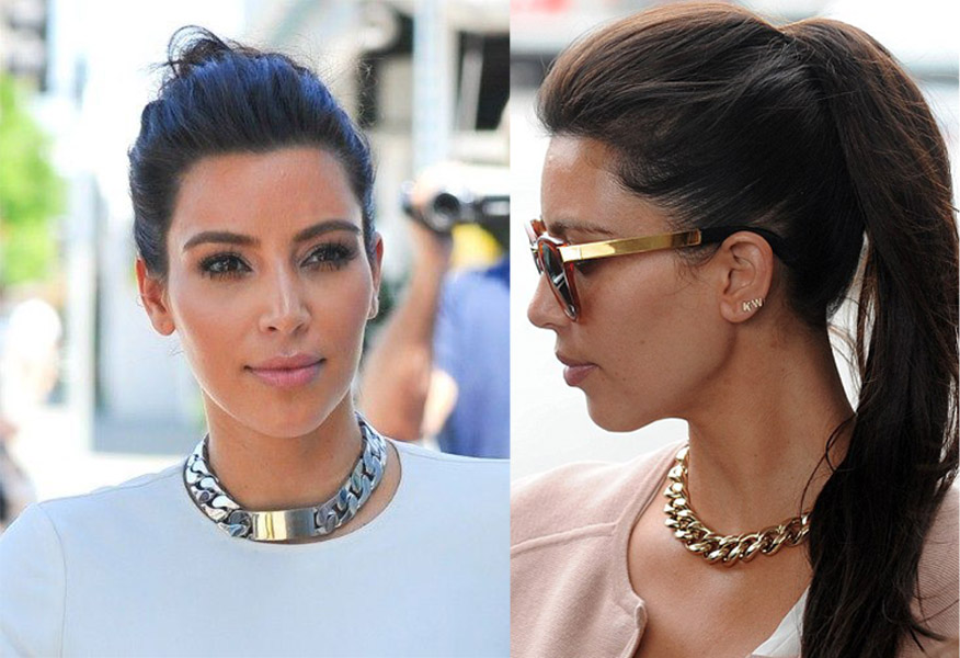 Choker Corrente Kim Kardashian