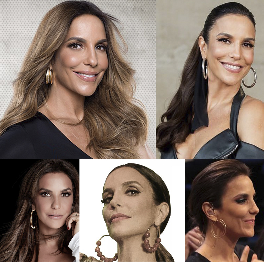 Ivete gosta de argolas em muitas versões e propostas