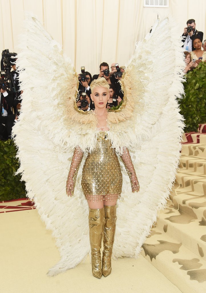 Katy Perry Anjo Met Gala