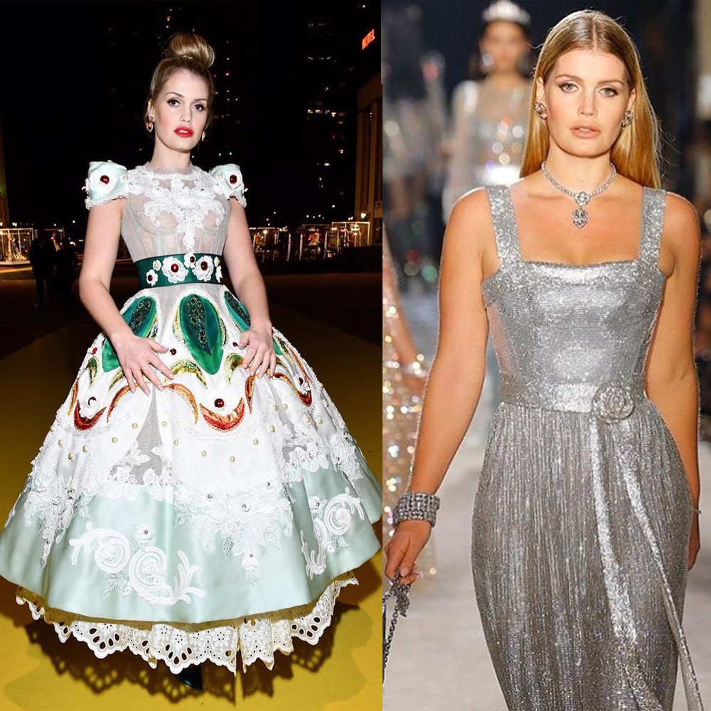 Lady Kitty Spencer Dolce Gabbana