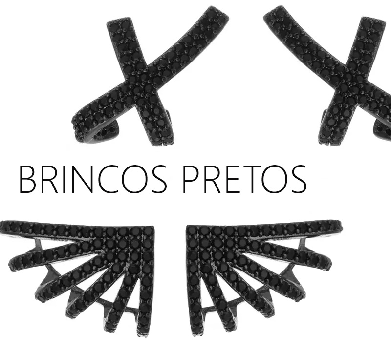 Brincos Pretos