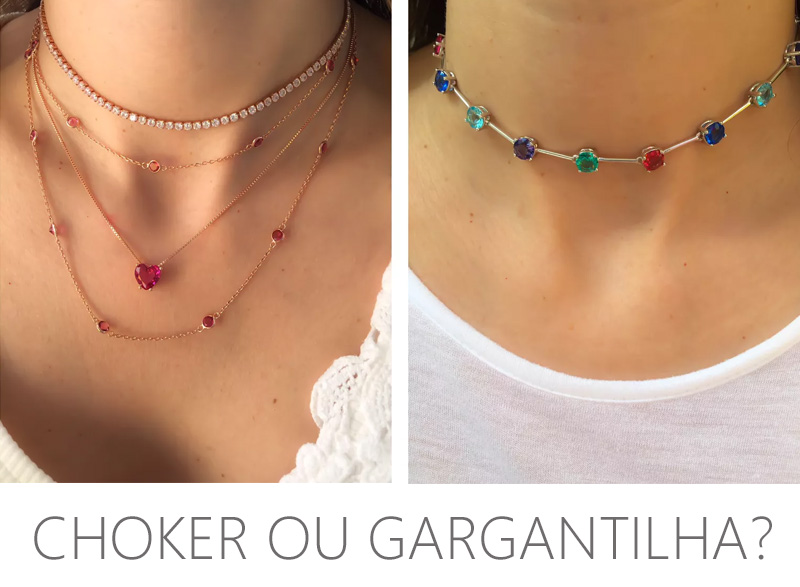 Choker ou gargantilha