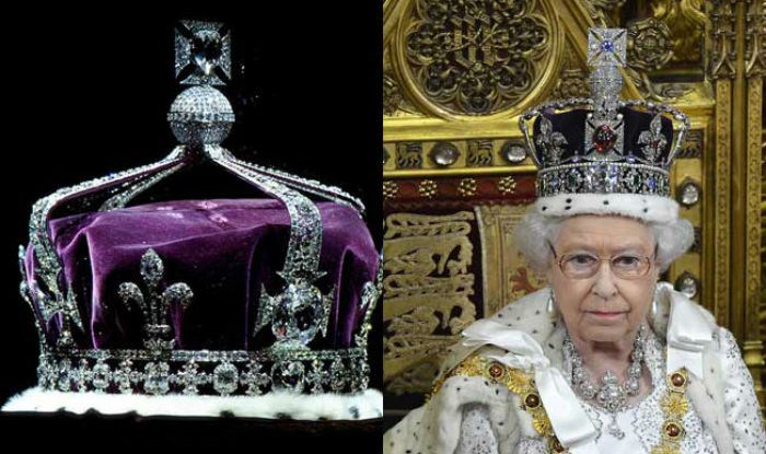 Coroa Britânica Rainha Elizabeth II