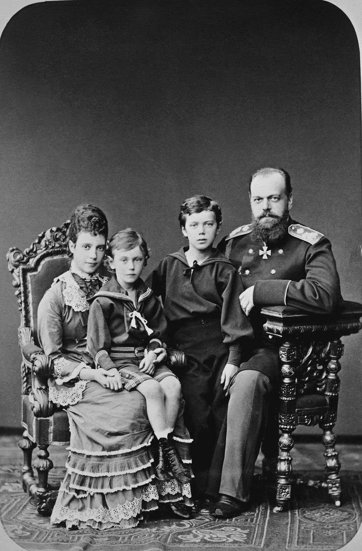 Czar Alexandre e Esposa