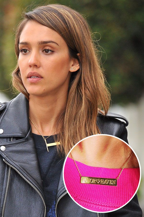 jessica alba colar filhos