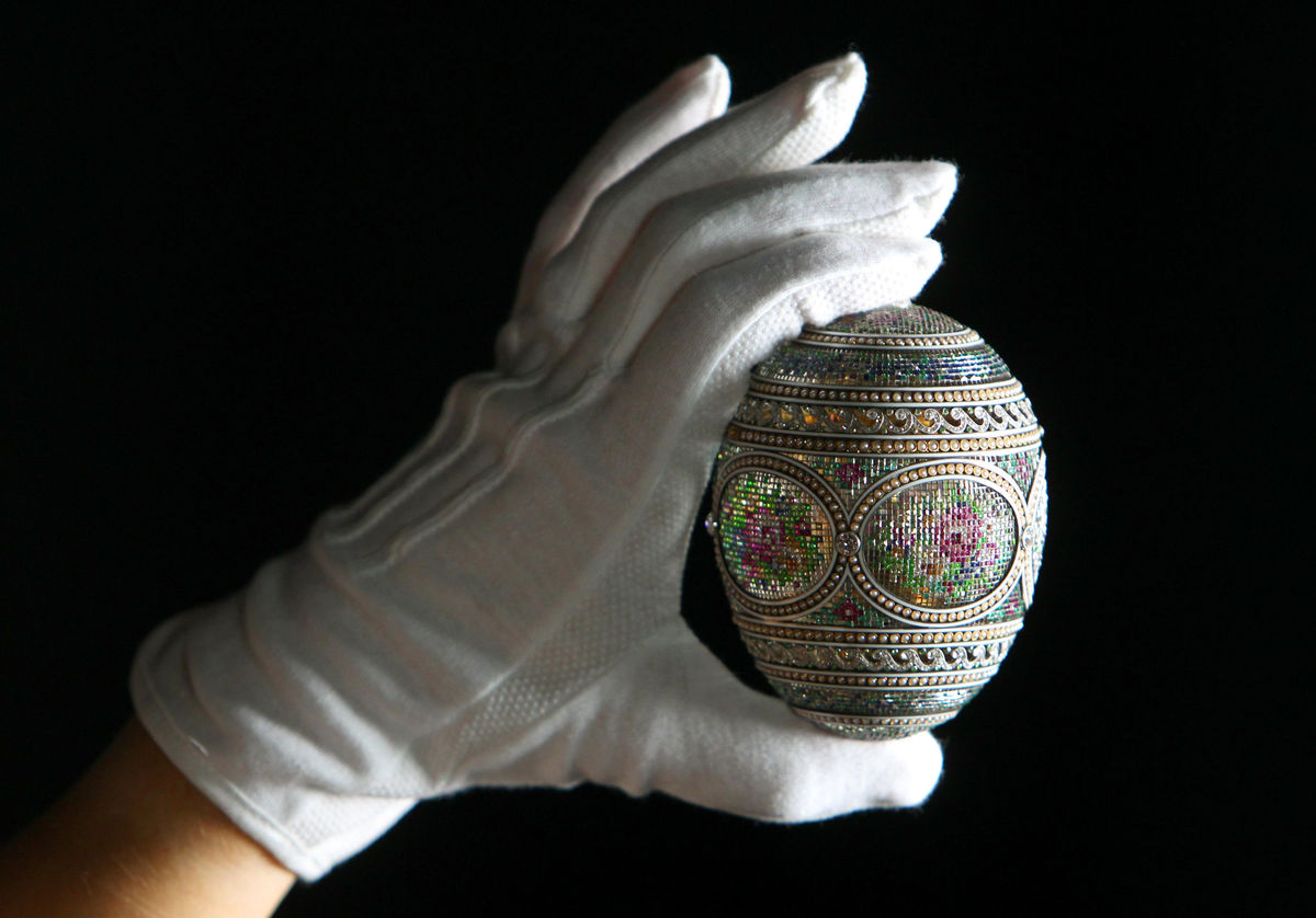 Ovo Faberge Mosaico