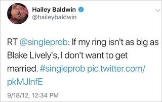 Hailey Baldwin Twitter