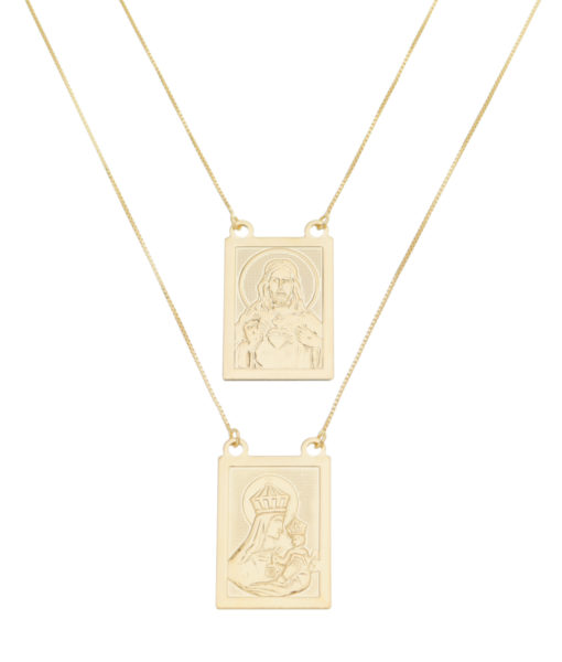 Maxi Escapulario Dourado da Karola