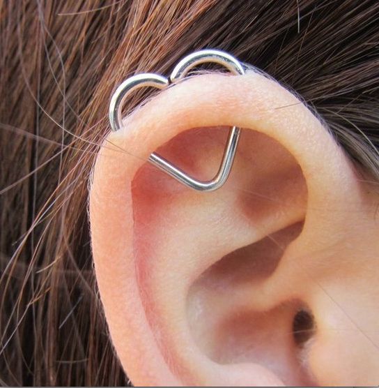 Piercing coração