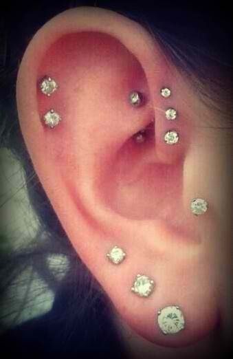 Piercings Multiplos