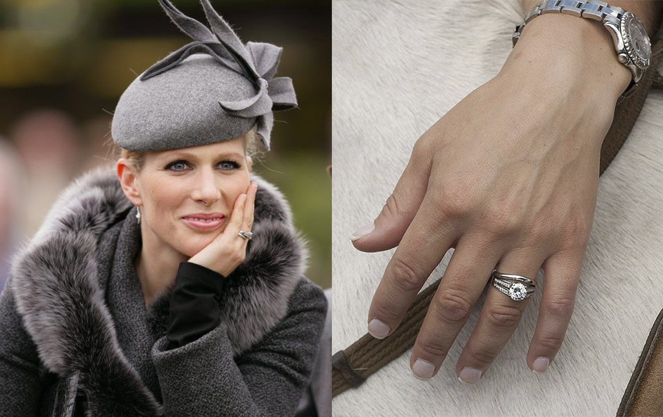 Zara Phillips Anel Noivado