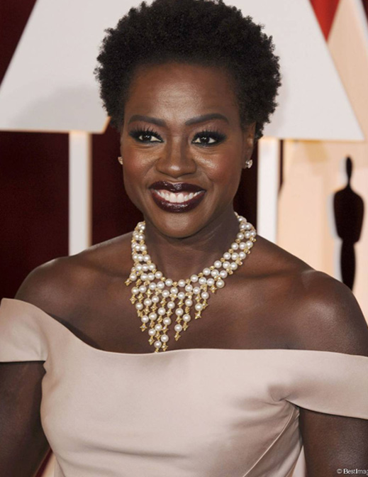 Acessórios e vestidos Viola Davis