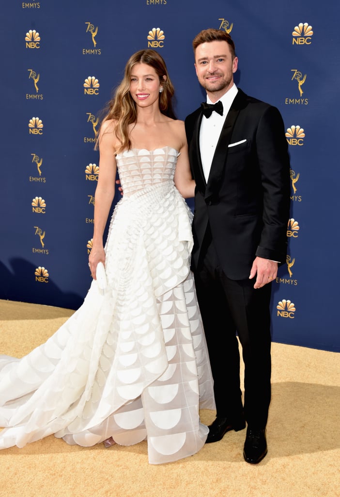 Looks do Emmy Jessica Biel Justin