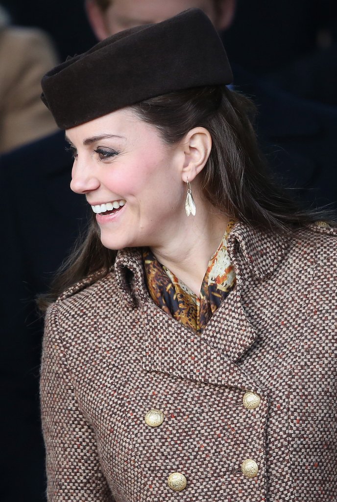 Brincos da Kate Middleton Folha