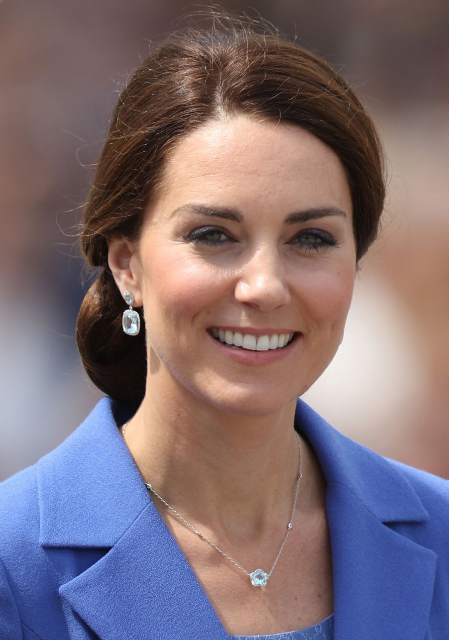 Brincos da Kate Middleton Topázio