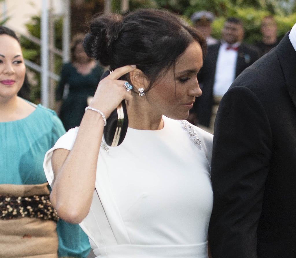 Meghan Markle anel água marinha