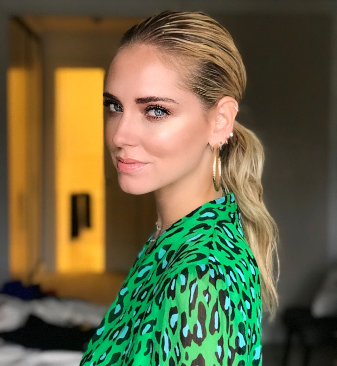 Brinco de argolas grandes Chiara Ferragni