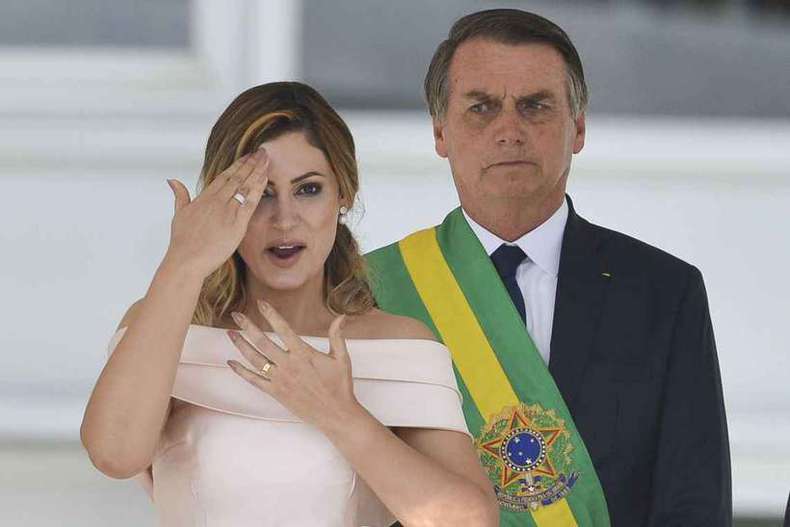 joias michelle bolsonaro posse