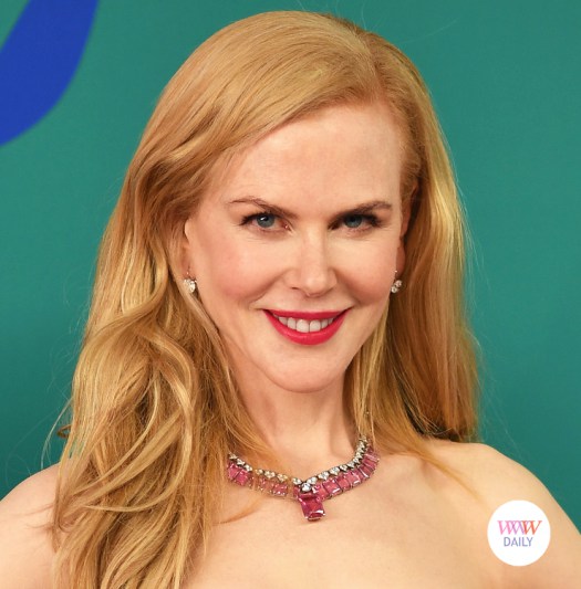 Joias Rosa colar Nicole Kidman