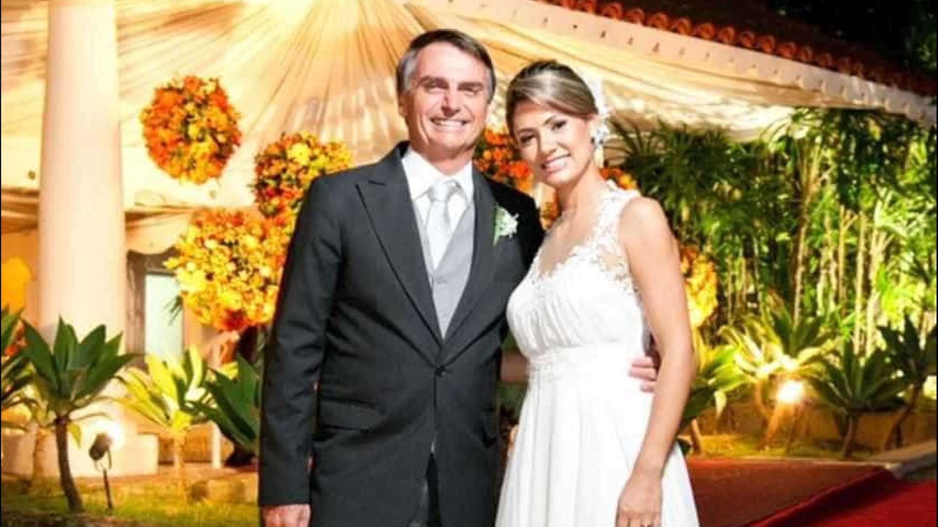 Michelle Bolsonaro Vestido de Noiva
