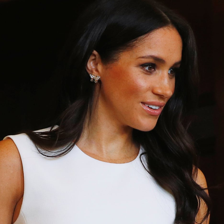 Meghan markle usa joias de diana gravidez