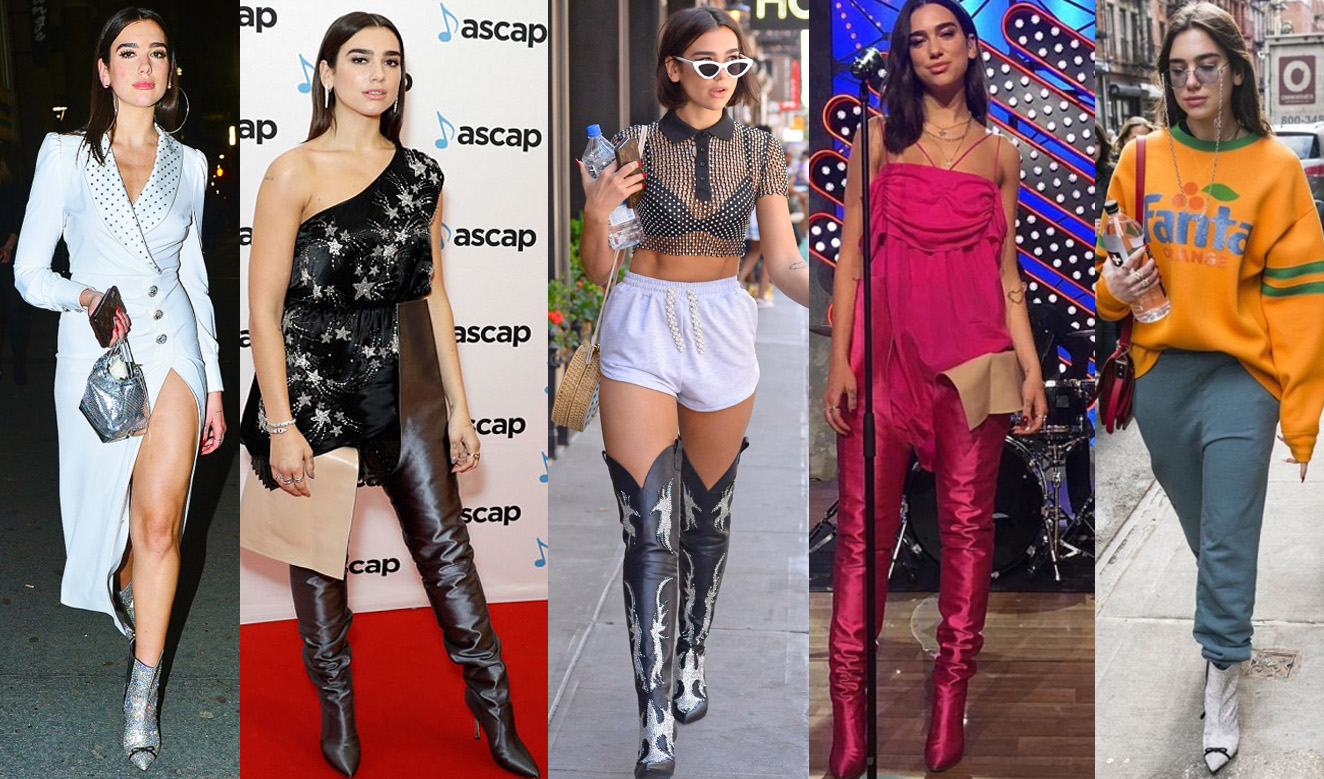 Botas da Dua Lipa