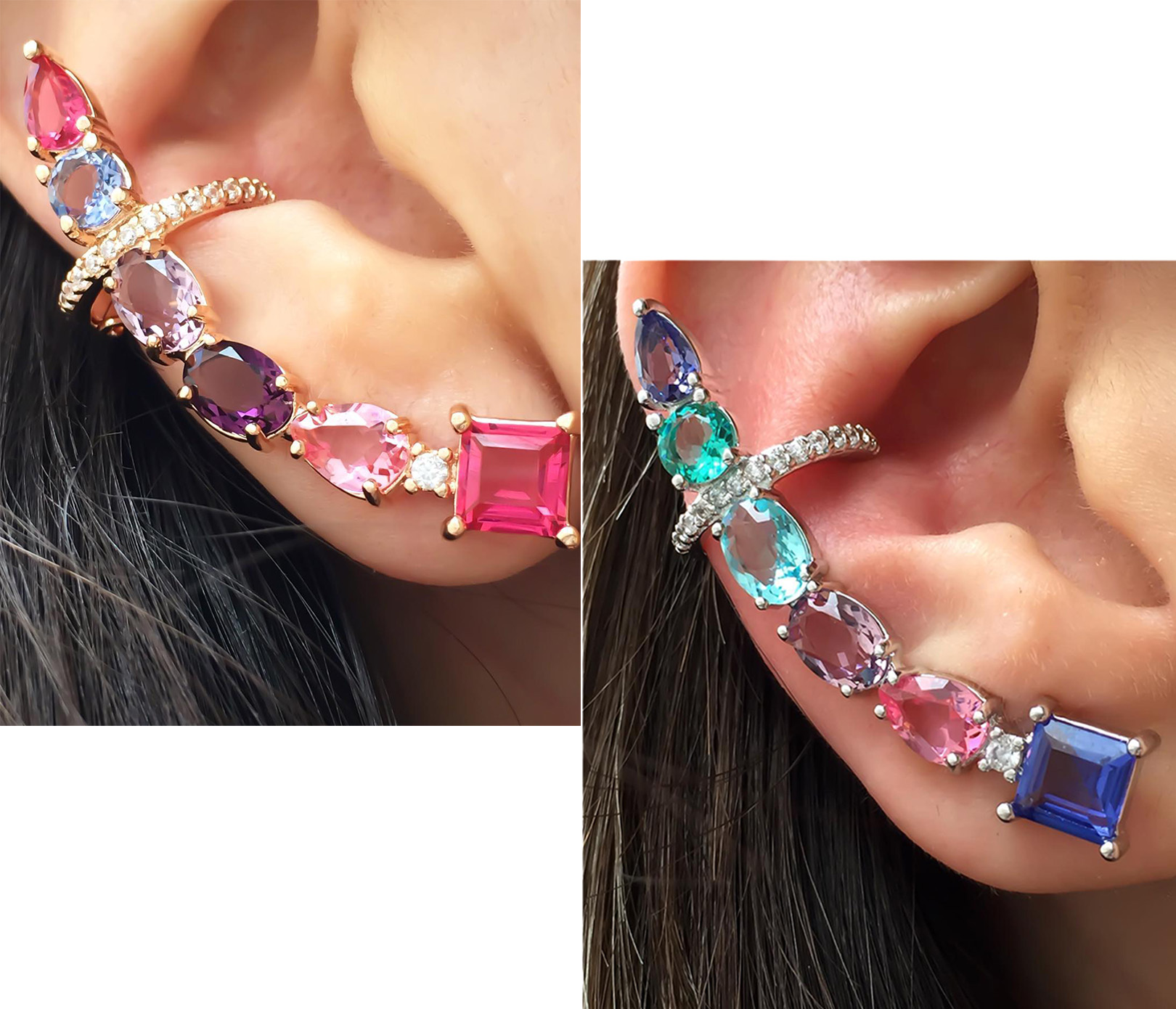 tendências de brincos da moda 2019 ear cuff statement